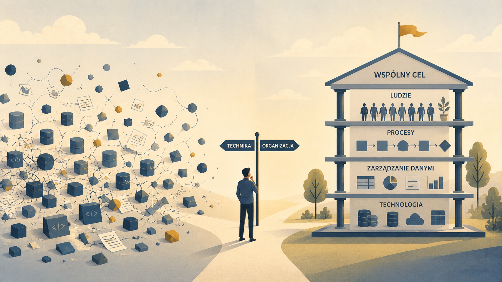 Platforma danych to decyzja organizacyjna, nie techniczna